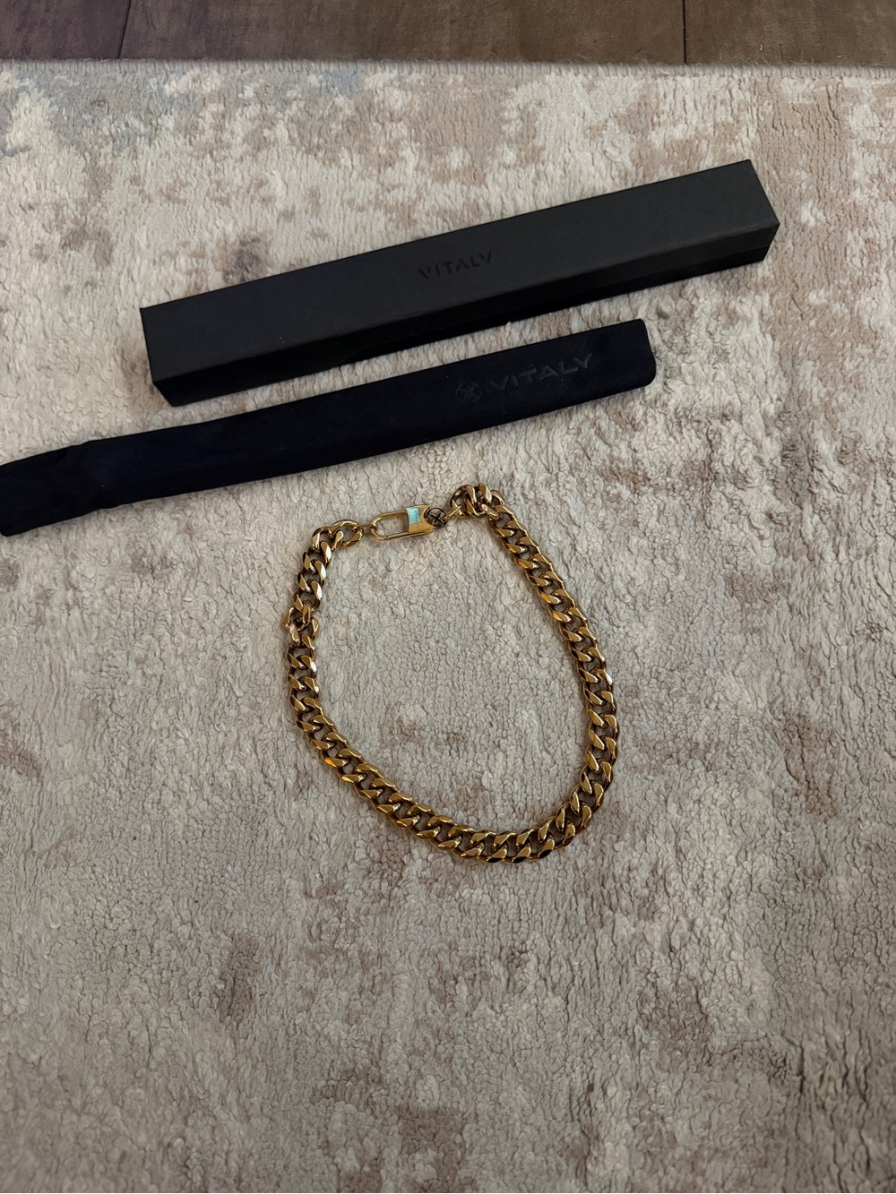 Vitaly Gold Cuban Link Necklace